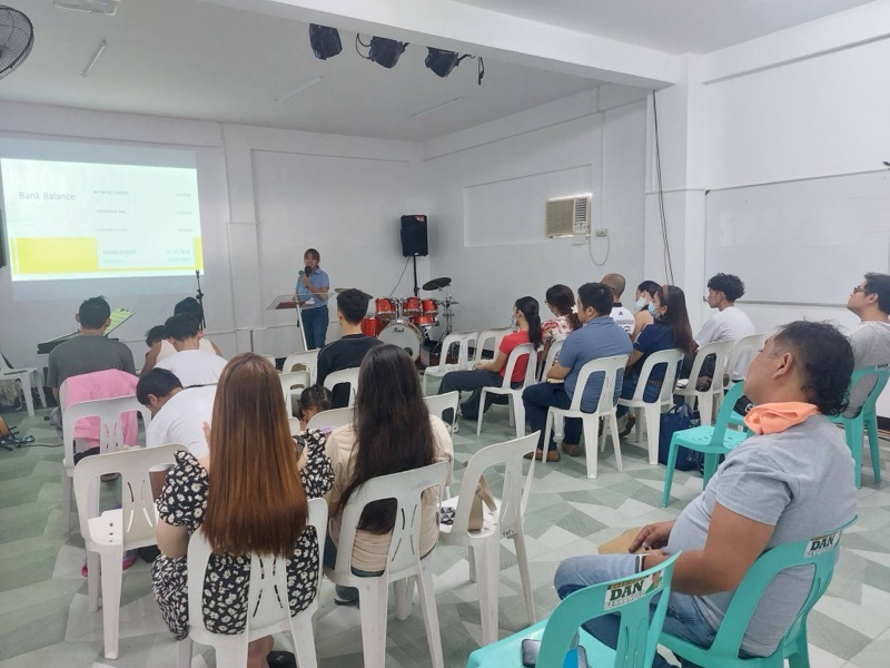 Sunday worship service